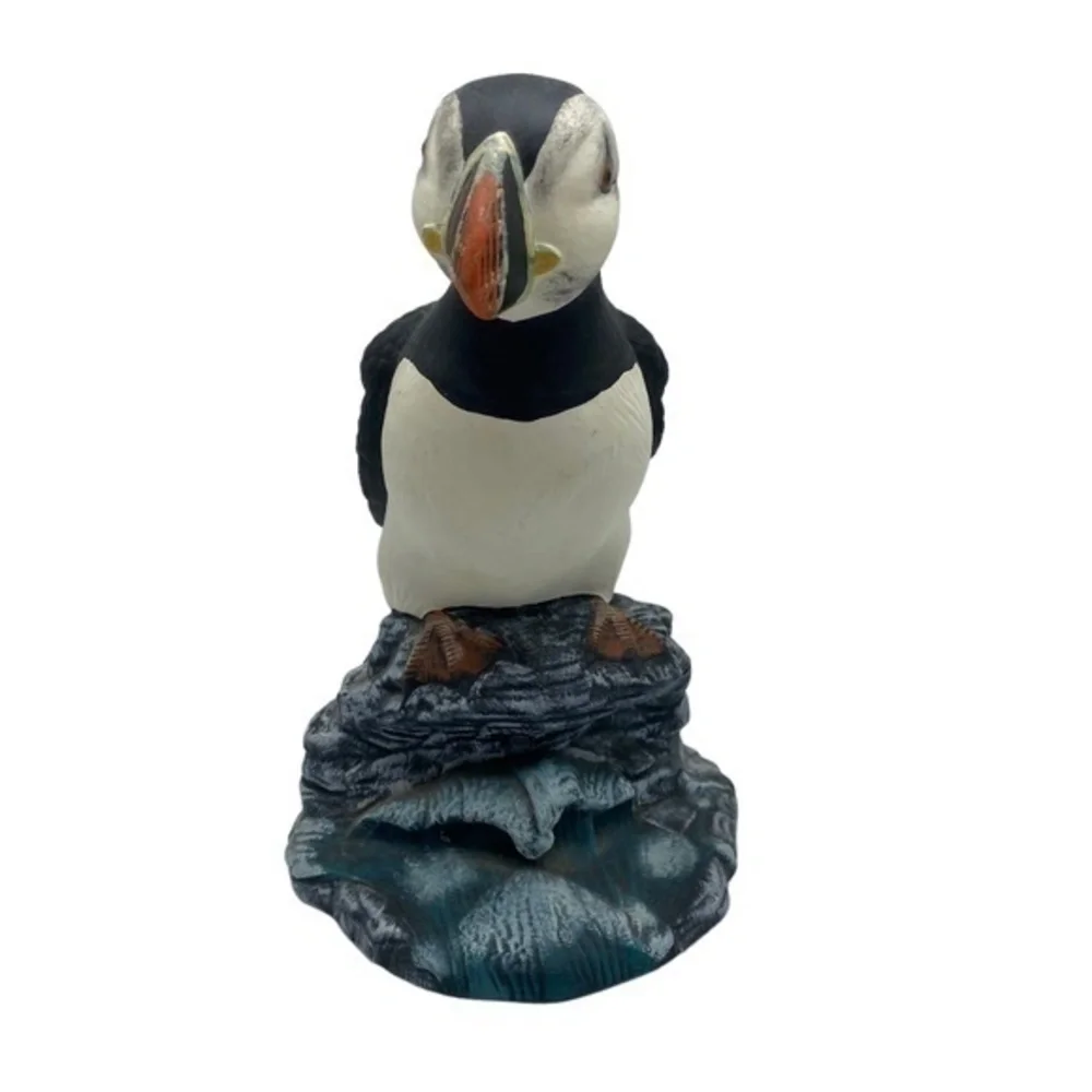 Atlantic Puffin Penquis Valley Milo, Maine Bird Porcelain Figurine